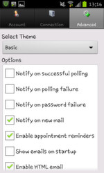 Novell ZENworks Mobile Management: innerhalb der virtuellen Maschine bildet das ActiveSync Device Touchdown von NitroDesk verschiedene Kommunikationsfunktionen ab. Hier einige Beispiele.