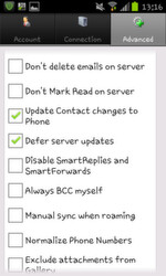 Novell ZENworks Mobile Management: innerhalb der virtuellen Maschine bildet das ActiveSync Device Touchdown von NitroDesk verschiedene Kommunikationsfunktionen ab. Hier beispielsweise das Beziehen von Server Updates.