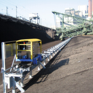Fig. 1: 3D scanners deliver information for stockpile monitoring and visulisation in an integrated coal management system. Fig. 1: 3D scanners deliver information for stockpile monitoring and visulisation in an integrated coal management system.