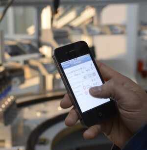 Die Fabrik per Handy-App steuern: faktisch geht das schon...