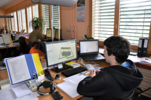 Bureau de construction de Mecatis.