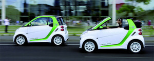 Der E-Smart steht ab Spätsommer als Cabrio beim Händler.