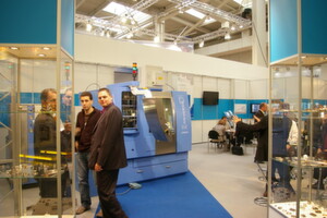 Stand Bumotec lors de la dernière EMO de Hanovre en 2011.