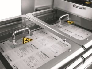 Tiefziehverpackungsmaschinen von Multivac folgen dem Prinzip des „Clean Design“ - es sorgt für eine einfache und GMP-konforme Reinigung Tiefziehverpackungsmaschinen von Multivac folgen dem Prinzip des „Clean Design“ - es sorgt für eine einfache und GMP-konforme Reinigung