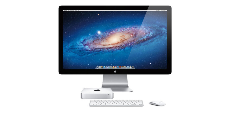 Mit Fusion Drive und Thunderbolt bietet der Mac mini eine Performance, die im Bereich einer Workstation liegt. Mit Fusion Drive und Thunderbolt bietet der Mac mini eine Performance, die im Bereich einer Workstation liegt.