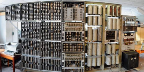 Gesamtansicht des restaurierten Harwell Dekatron Computers Gesamtansicht des restaurierten Harwell Dekatron Computers