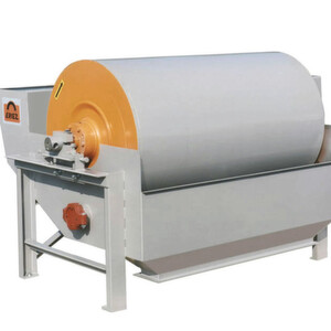 Wet drum separators from Eriez are designed for automatic, continuous recovery of magnetite or ferrosilicon in heavy media operations and concentration of ferrous and weakly magnetic ores.