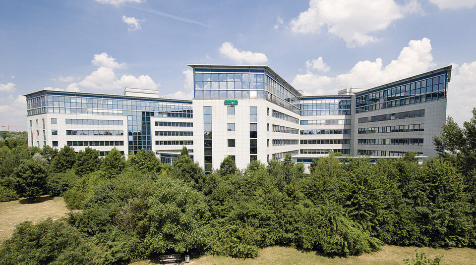 Die Hauptniederlassung von Sage Software in Frankfurt am Main. Die Hauptniederlassung von Sage Software in Frankfurt am Main.
