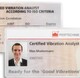 Internationaler Führerschein für Schwingungsexperten