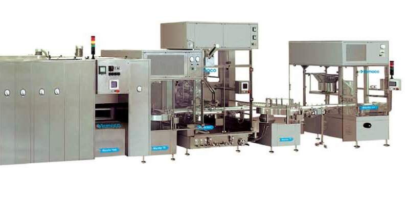 Romaco Macofar aseptic filling line Romaco Macofar aseptic filling line