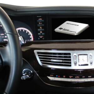 Infotainment in Auto: die LED-Hintergrundbeleuchtung lässt sich am mit einem Mikrocontroller steuern Infotainment in Auto: die LED-Hintergrundbeleuchtung lässt sich am mit einem Mikrocontroller steuern