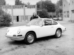 Der 911 T8 im Werkshof 1964, Prototyp 901-1