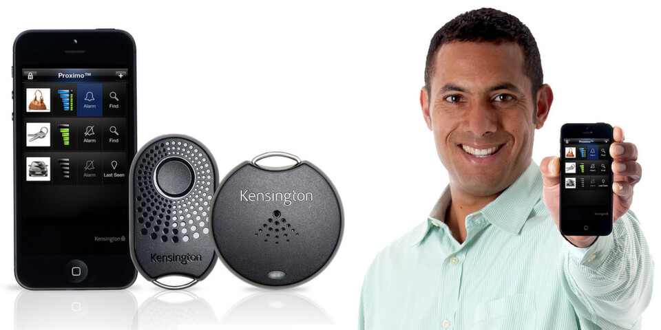Kensington Proximo kombiniert bis zu fünf Transponder mit einer App. Kensington Proximo kombiniert bis zu fünf Transponder mit einer App.