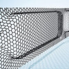 Tiefgezogenes perforiertes Metallgitter als Versteifung für Kunststoff-Motorhauben