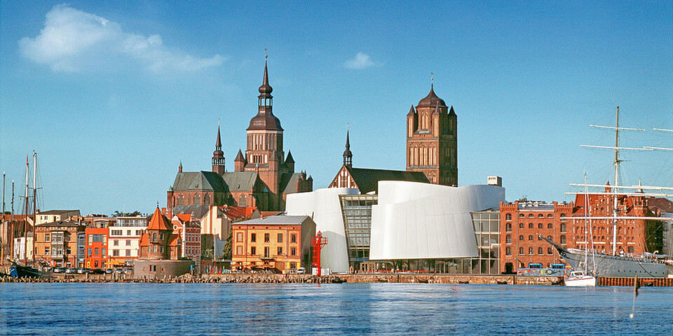 Das Ozeaneum in Stralsund Das Ozeaneum in Stralsund