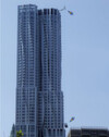 Nettoyage de la tour Beekman à New York
