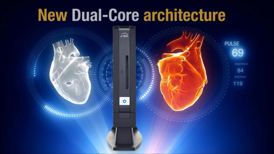 Der Thin-Client-Hersteller Igel startet eine "Dual-Core-Offensive"; das Top-Modell erhält mehr Power. Das soll die Herzen der Anwender schneller und für Thin Clients schlagen lassen. Der Thin-Client-Hersteller Igel startet eine "Dual-Core-Offensive"; das Top-Modell erhält mehr Power. Das soll die Herzen der Anwender schneller und für Thin Clients schlagen lassen.