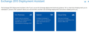 Der Exchange Deployment Assistant hilft bei der Migration zu Exchange Server 2013 oder Office 365 Der Exchange Deployment Assistant hilft bei der Migration zu Exchange Server 2013 oder Office 365