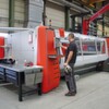 Neue, autonom arbeitende Laserschneidanlage
