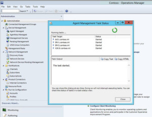 Die virtuellen Server in VMware lassen sich ebenfalls an "System Center Operations Manager" von Microsoft anbinden. Die virtuellen Server in VMware lassen sich ebenfalls an "System Center Operations Manager" von Microsoft anbinden.