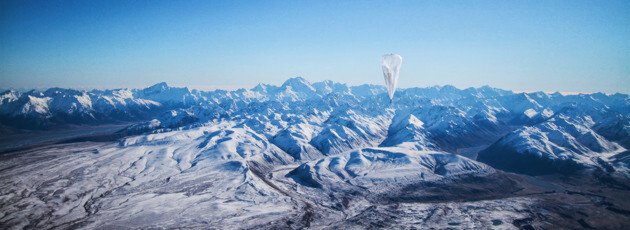 Testlauf des Project Loon in Neuseeland Testlauf des Project Loon in Neuseeland