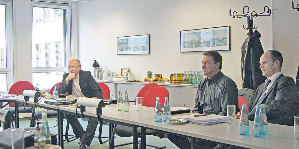 Die Beiräte Volker Kadow, Matthias Kammer und Jon Abele Die Beiräte Volker Kadow, Matthias Kammer und Jon Abele