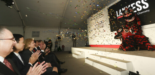 Lanxess opens Asia’s most advanced butyl rubber plant