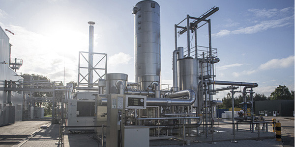 Die neue Power-to-Gas-Anlage von Audi hat die 25-fache Eingangsleistung der bisher weltgrößten Anlage dieser Art. Die neue Power-to-Gas-Anlage von Audi hat die 25-fache Eingangsleistung der bisher weltgrößten Anlage dieser Art.