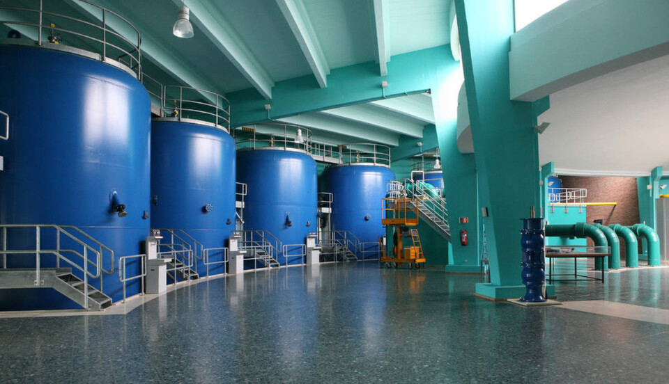 Filteranlagen im Wasserwerk Am Staad der Stadtwerke Düsseldorf Filteranlagen im Wasserwerk Am Staad der Stadtwerke Düsseldorf