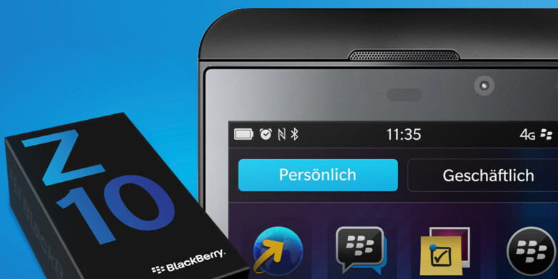 Mit verschiedenen Datenbereichen hilft das BlackBerry Z10 bei BYOD-Konzepten. Mit verschiedenen Datenbereichen hilft das BlackBerry Z10 bei BYOD-Konzepten.