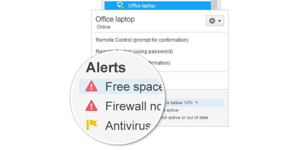 ITbrain liefert Statuswarnungen, mit denen IT-Administratoren Systemausfälle vermeiden und die Datenintegrität sicherstellen können. ITbrain liefert Statuswarnungen, mit denen IT-Administratoren Systemausfälle vermeiden und die Datenintegrität sicherstellen können.