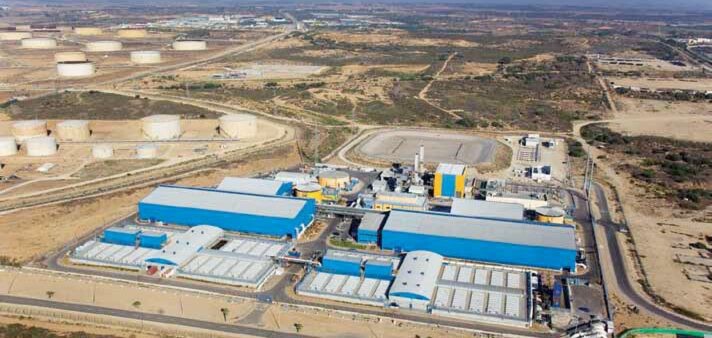 The new desalination plant will improve water supply at Chennai The new desalination plant will improve water supply at Chennai