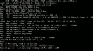 Kernel Panic unter Linux. Kernel Panic unter Linux.