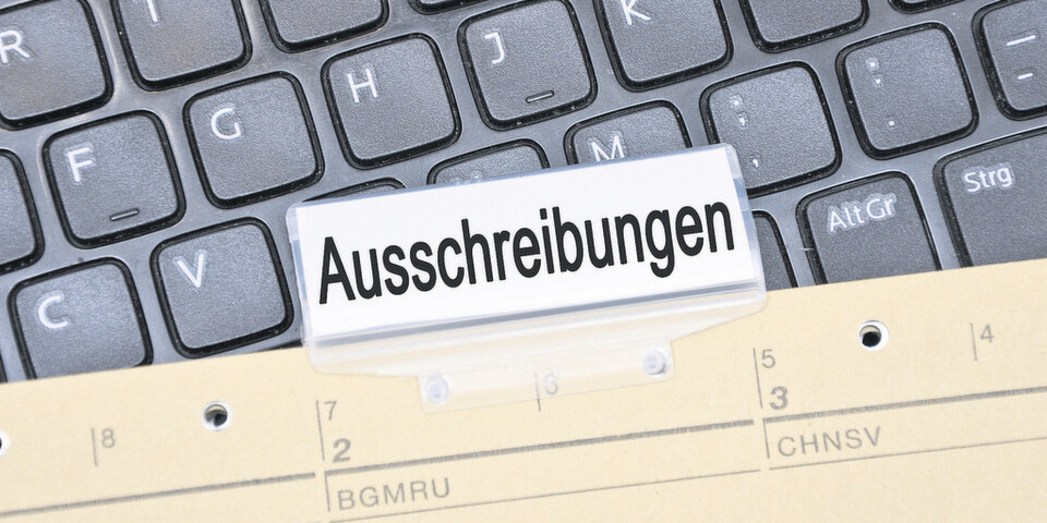 Ausschreibungen sind ein Milliardengeschäft Ausschreibungen sind ein Milliardengeschäft