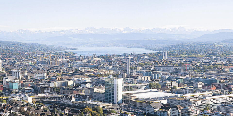 Zürich – Aussicht von der Waid Zürich – Aussicht von der Waid