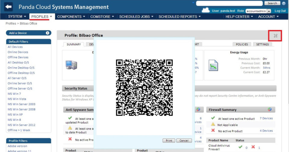 Die Cloud-basierte Management-Plattform von Panda Security unterstützt künftig auch Mobilgeräte. Die Cloud-basierte Management-Plattform von Panda Security unterstützt künftig auch Mobilgeräte.