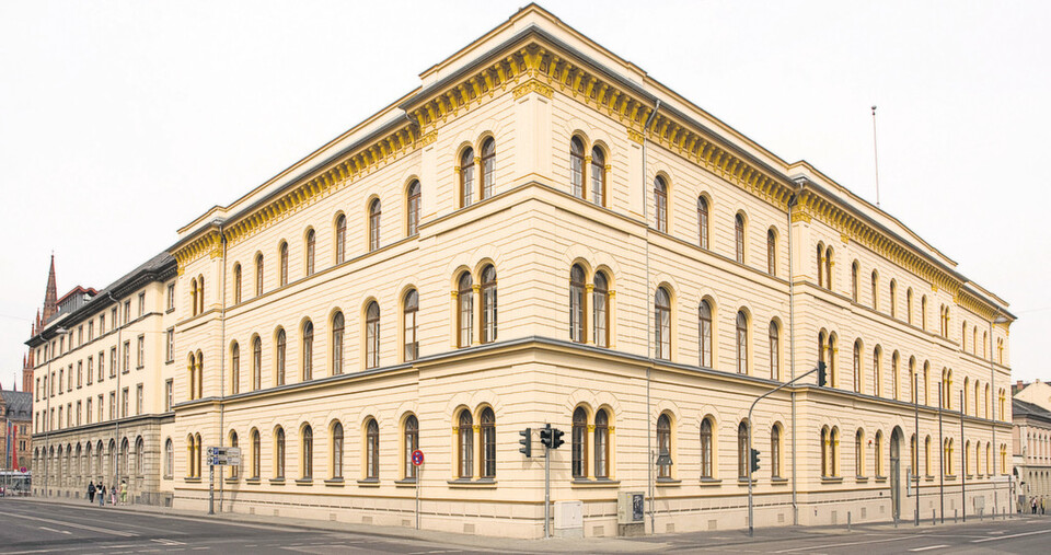 Das hessische Justizministerium in Wiesbaden Das hessische Justizministerium in Wiesbaden