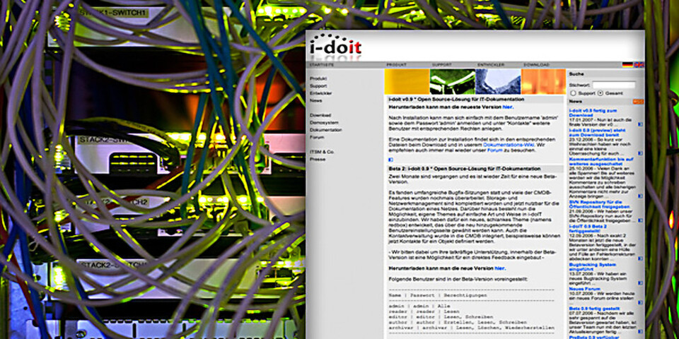 Ein starkes Tool: „i-doit“ Ein starkes Tool: „i-doit“