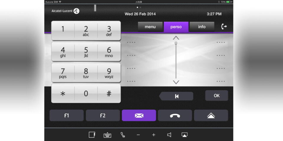 Reisende können per Softphone auf VoIP-Anwendungen ihres Hotels zugreifen. Reisende können per Softphone auf VoIP-Anwendungen ihres Hotels zugreifen.