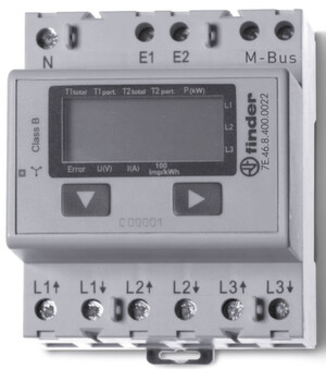 Bild 2: Elektronische Wirkstromzähler vom Typ 7E überwachen die wichtigen Parameter während des Ladevorgangs. Bild 2: Elektronische Wirkstromzähler vom Typ 7E überwachen die wichtigen Parameter während des Ladevorgangs.