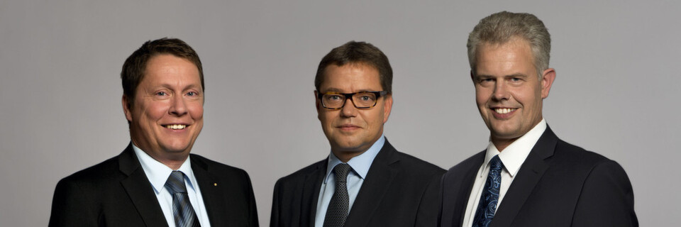 v.l. Die Wago-Geschäftsführung: Sven Hohorst, Axel Börner und Ulrich Bohling. v.l. Die Wago-Geschäftsführung: Sven Hohorst, Axel Börner und Ulrich Bohling.