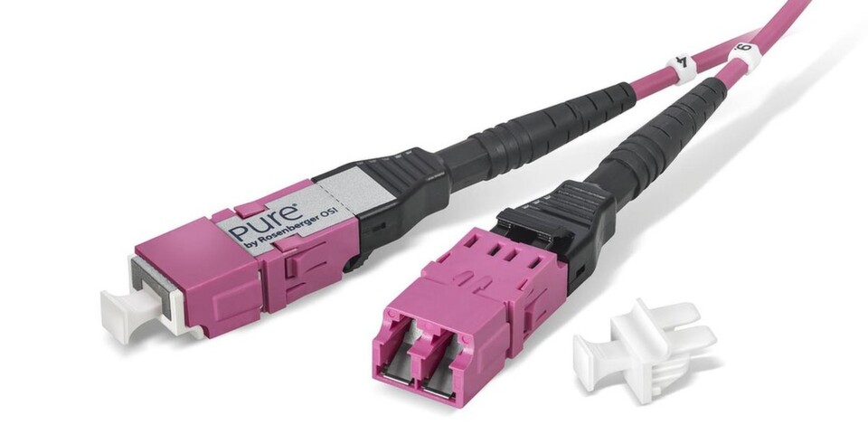 Das LWL-Cabling-System Preconnect Pure ermöglicht laut Hersteller Rosenberger OSI längere Channels im Rechenzentrum. Das LWL-Cabling-System Preconnect Pure ermöglicht laut Hersteller Rosenberger OSI längere Channels im Rechenzentrum.