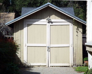 Die Garage von Bill Hewlett und Dave Packard im kalifornischen Palo Alto, die Wiege des Silicon Valleys. Die Garage von Bill Hewlett und Dave Packard im kalifornischen Palo Alto, die Wiege des Silicon Valleys.