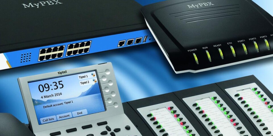 Mit den VoIP-Anlagen der Tiptel-Serie MyPBX sind laut Hersteller bis zu 80 gleichzeitige Gespräche möglich. Mit den VoIP-Anlagen der Tiptel-Serie MyPBX sind laut Hersteller bis zu 80 gleichzeitige Gespräche möglich.
