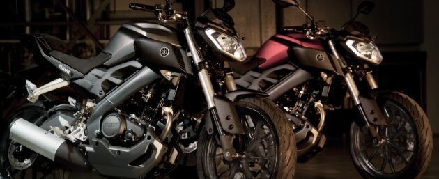 Die neue MT-125 gibt es in drei Farbvarianten. Die neue MT-125 gibt es in drei Farbvarianten.