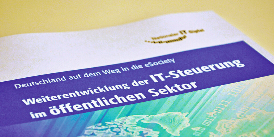 Für ein bürgerfreundliches digitales Deutschland ist eine umfassende IT-Steuerung unverzichtbar Für ein bürgerfreundliches digitales Deutschland ist eine umfassende IT-Steuerung unverzichtbar