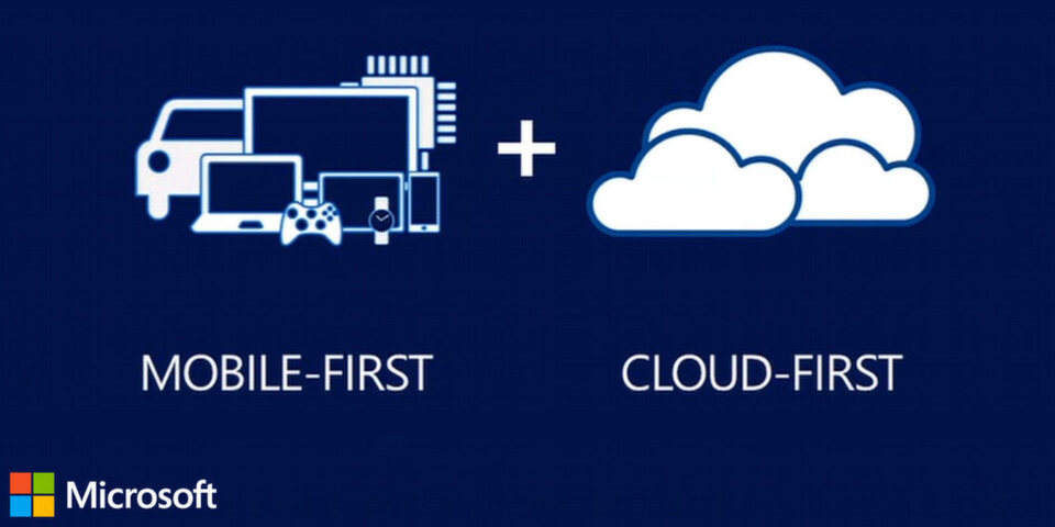 Auf der TechEd North America 2014 in Houston, Texas, stellte Microsoft seine „Mobile first, Cloud first“-Strategie vor. Auf der TechEd North America 2014 in Houston, Texas, stellte Microsoft seine „Mobile first, Cloud first“-Strategie vor.