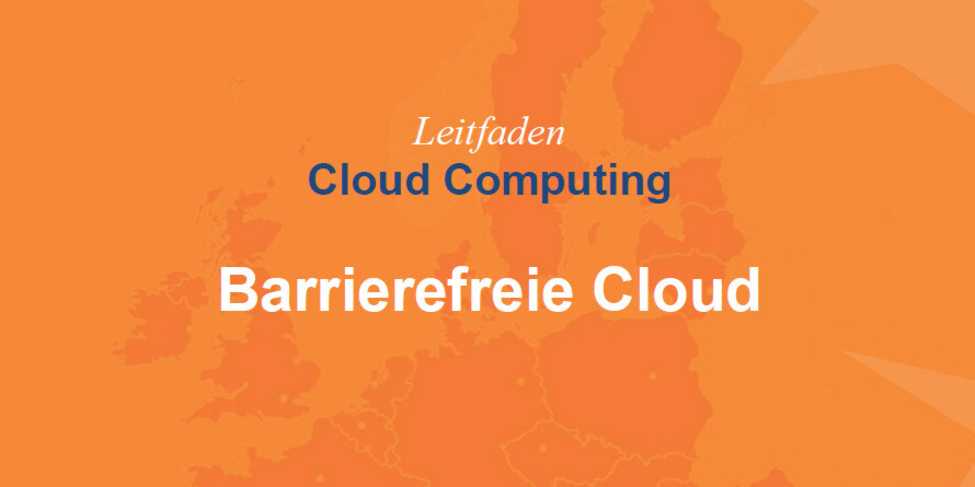 EuroCloud möchte das Wissen, die Aufmerksamkeit und das Selbstverständnis für barrierefreies Arbeiten in der IT-Welt des 21. Jahrhunderts fördern und hat hierfür von Fabasoft den Leitfaden "Barrierefreie Cloud" erstelllen lassen. EuroCloud möchte das Wissen, die Aufmerksamkeit und das Selbstverständnis für barrierefreies Arbeiten in der IT-Welt des 21. Jahrhunderts fördern und hat hierfür von Fabasoft den Leitfaden "Barrierefreie Cloud" erstelllen lassen.