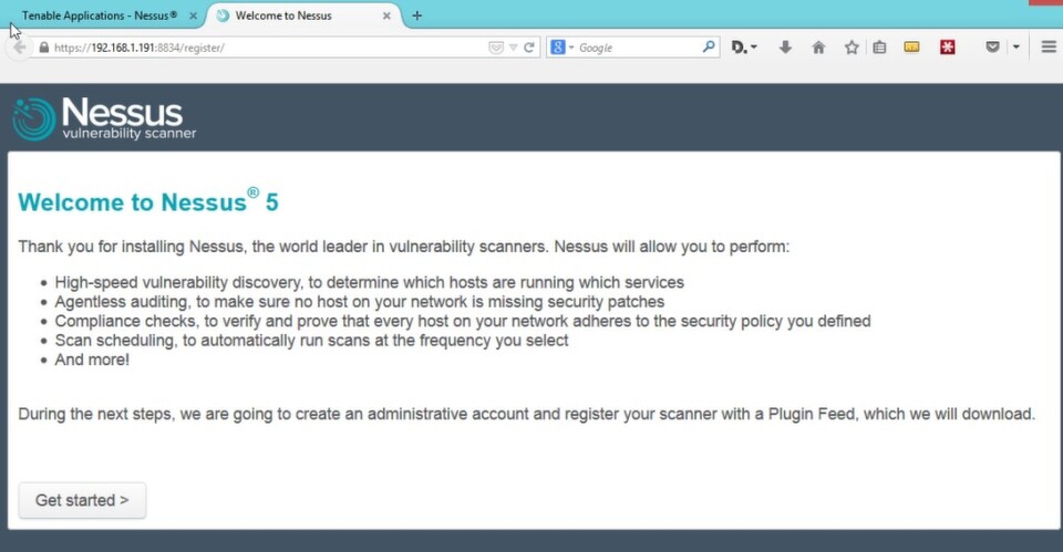 Willkommen: In diesem Tutorial befassen wir uns mit dem überaus mächtigen Vulnerability Scanner Nessus 5. Willkommen: In diesem Tutorial befassen wir uns mit dem überaus mächtigen Vulnerability Scanner Nessus 5.