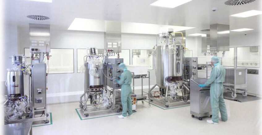 Rentschler Biotechnologie is a contract manufacturing organization (CMO) in biopharmaceuticals, creating products for larger firms that need to be manufactured on a small scale or within a very short time frame. Rentschler Biotechnologie is a contract manufacturing organization (CMO) in biopharmaceuticals, creating products for larger firms that need to be manufactured on a small scale or within a very short time frame.
